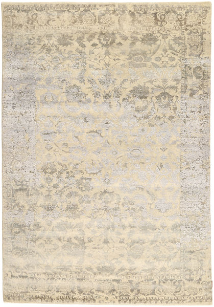  Roma Moderno Collection Alfombra 202X297 Moderna Hecha A Mano Beige/Beige Oscuro ( India)