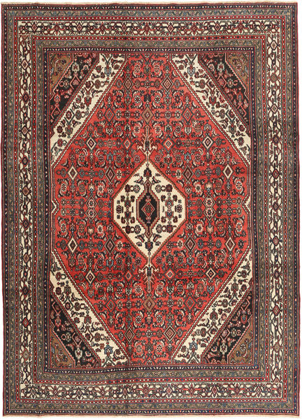 258X357 Alfombra Hamadan Patina Oriental Rojo/Marrón Grande (Lana, Persia/Irán)