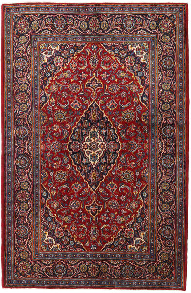  Keshan Alfombra 143X215 Oriental Hecha A Mano Rojo Oscuro/Marrón Oscuro (Lana, Persia/Irán)