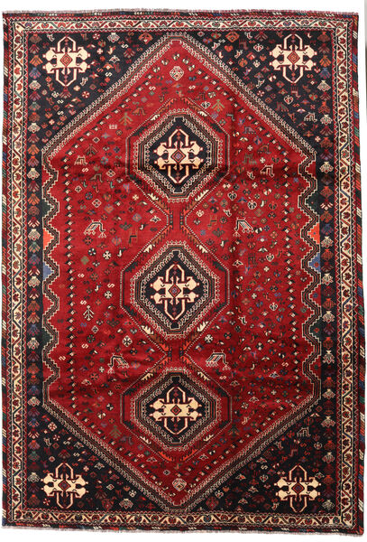 Alfombra Oriental Gashgai 223X322 Rojo/Rojo Oscuro (Lana, Persia/Irán)