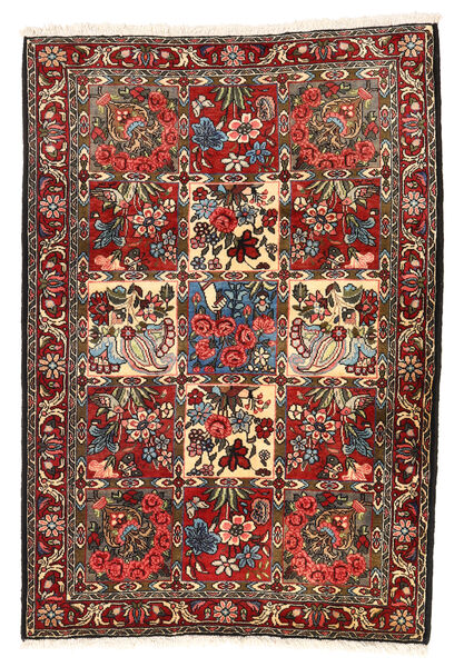  Bakhtiar Collectible Alfombra 106X154 Oriental Hecha A Mano Marrón Oscuro/Rojo Oscuro (Lana, Persia/Irán)