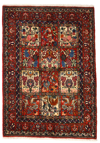  Bakhtiar Collectible Alfombra 106X150 Oriental Hecha A Mano Marrón Oscuro/Rojo Oscuro (Lana, Persia/Irán)