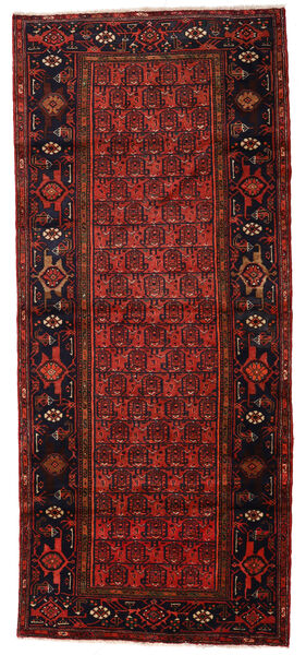  Hamadan Alfombra 132X204 Oriental Hecha A Mano Rojo Oscuro/Marrón Oscuro (Lana, Persia/Irán)