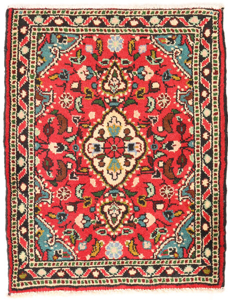  Lillian Alfombra 51X67 Oriental Hecha A Mano Marrón Oscuro/Roja (Lana, Persia/Irán)