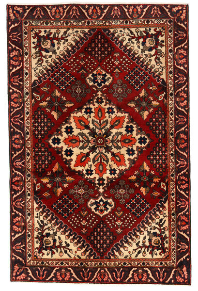 Bakhtiar Alfombra 125X195 Oriental Hecha A Mano Marrón Oscuro/Rojo Oscuro (Lana, Persia/Irán)
