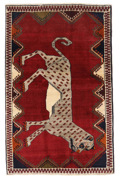  Gashgai Alfombra 125X192 Oriental Hecha A Mano Roja/Óxido/Roja (Lana, Persia/Irán)