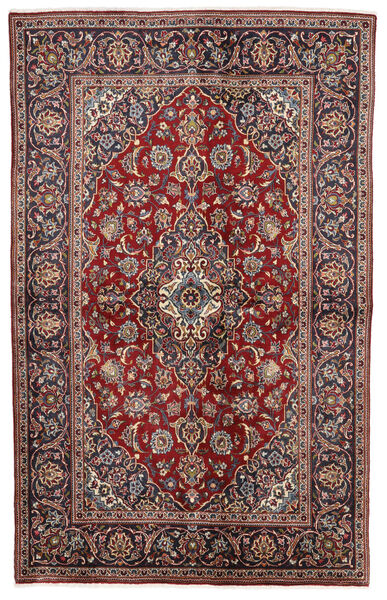  Keshan Alfombra 134X210 Oriental Hecha A Mano Rojo Oscuro/Marrón Oscuro (Lana, Persia/Irán)
