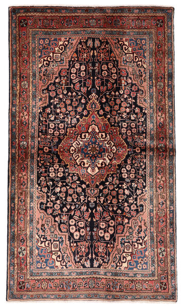  Jozan Alfombra 128X222 Oriental Hecha A Mano Rojo Oscuro/Negro/Marrón Oscuro (Lana, Persia/Irán)