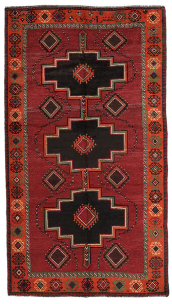 Alfombra Oriental Lori 162X283 Rojo Oscuro/Negro (Lana, Persia/Irán)