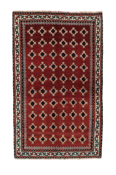 Alfombra Oriental Gashgai 122X194 Rojo Oscuro/Negro (Lana, Persia/Irán)