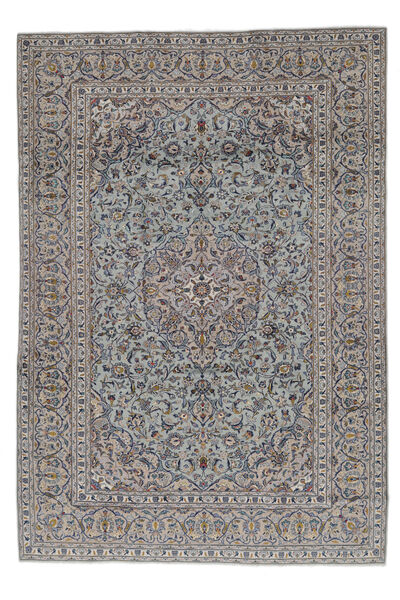 247X353 Alfombra Keshan Fine Oriental Gris Oscuro/Marrón (Lana, Persia/Irán)