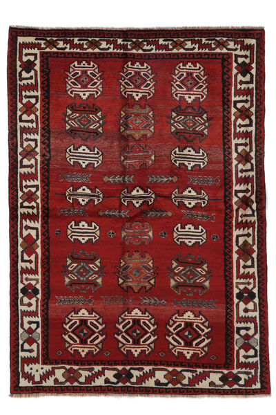 Alfombra Oriental Lori Alfombra 167X238 Rojo Oscuro/Negro (Lana, Persia/Irán)