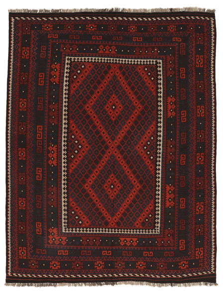  Afghan Vintage Kilim Alfombra 245X304 Oriental Tejida A Mano Negro (Lana, Afganistán)