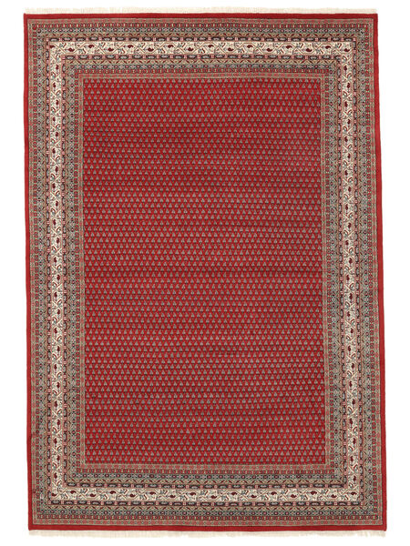 240X348 Alfombra Oriental Mir Indo Rojo Oscuro/Marrón (Lana, India)
