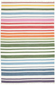  Rainbow Stripe - Multicolor Alfombra 200X300 Moderna Tejida A Mano Multicolor (Algodón, )