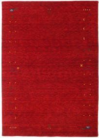  Gabbeh Loom Frame - Rojo Alfombra 160X230 Moderna Roja/Rojo Oscuro (Lana, India)