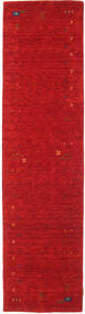  Gabbeh Loom Frame - Rojo Alfombra 80X300 Moderna Alfombra De Pasillo Roja (Lana, India)