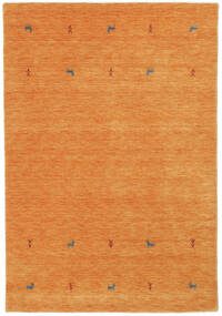  Gabbeh Loom Two Lines - Naranja Alfombra 160X230 Moderna Naranja (Lana, )