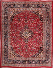  Keshan Alfombra 300X385 Oriental Hecha A Mano Rojo Oscuro/Marrón Oscuro Grande (Lana, Persia/Irán)