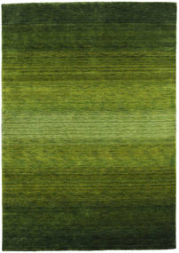 Gabbeh Rainbow - Verde Alfombra 160X230 Moderna Verde (Lana, )