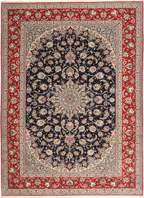  Isfahan Urdimbre De Seda Alfombra 265X363 Oriental Hecha A Mano Naranja/Rojo Grande ()