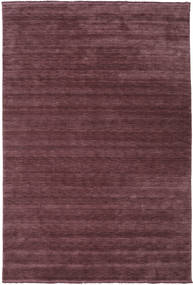  Handloom Fringes - Burgundy Alfombra 200X300 Moderna Púrpura Oscuro/Marrón Oscuro (Lana, India)