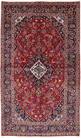  Keshan Alfombra 147X258 Oriental Hecha A Mano Rojo Oscuro/Púrpura Oscuro (Lana, Persia/Irán)