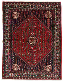 155X204 Alfombra Oriental Abadeh Sherkat Farsh Alfombra Rojo Oscuro/Rojo (Lana, Persia/Irán)
