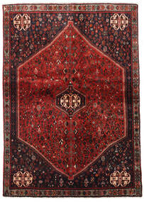  Abadeh Alfombra 124X176 Oriental Hecha A Mano Rojo Oscuro/Marrón Oscuro (Lana, Persia/Irán)