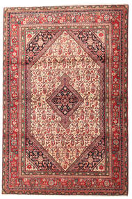 107X162 Alfombra Oriental Jozan Rojo/Naranja (Lana, Persia/Irán)