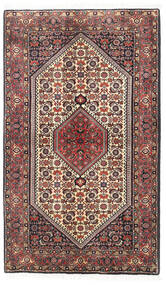  Bidjar Zanjan Alfombra 89X148 Oriental Hecha A Mano Rojo Oscuro/Marrón Oscuro (Lana, Persia/Irán)