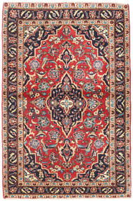  Keshan Patina Alfombra 98X150 Oriental Hecha A Mano Gris Oscuro/Rojo Oscuro (Lana, Persia/Irán)