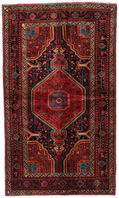  Hamadan Alfombra 135X230 Oriental Hecha A Mano Rojo Oscuro/Marrón Oscuro (Lana, Persia/Irán)