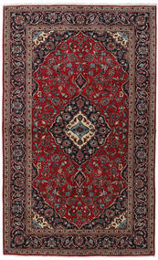  Keshan Alfombra 147X242 Oriental Hecha A Mano Rojo Oscuro/Negro (Lana, Persia/Irán)