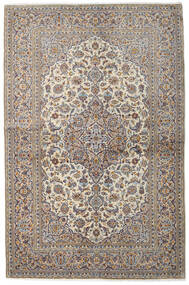 Alfombra Oriental Keshan Fine 137X211 Gris/Beige (Lana, Persia/Irán)