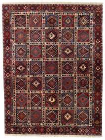 150X196 Alfombra Oriental Yalameh Alfombra Rojo Oscuro/Rojo (Lana, Persia/Irán)