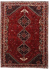  Gashgai Alfombra 218X298 Oriental Hecha A Mano Rojo Oscuro (Lana, Persia/Irán)