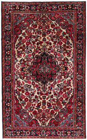 Alfombra Oriental Lillian Alfombra 158X265 Rojo Oscuro/Rojo (Lana, Persia/Irán)