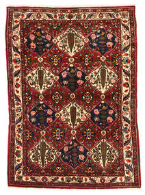  Bakhtiar Collectible Alfombra 106X149 Oriental Hecha A Mano Rojo Oscuro/Negro (Lana, Persia/Irán)