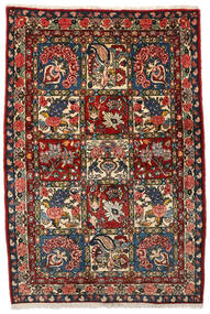  Bakhtiar Collectible Alfombra 107X156 Oriental Hecha A Mano Marrón Oscuro/Rojo Oscuro (Lana, Persia/Irán)