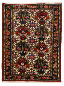 110X142 Alfombra Bakhtiar Collectible Alfombra Oriental Hecha A Mano Rojo Oscuro/Marrón (Lana, Persia/Irán)