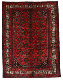  Hosseinabad Alfombra 141X193 Oriental Hecha A Mano Marrón Oscuro/Rojo Oscuro/Óxido/Roja (Lana, Persia/Irán)