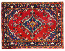 Alfombra Oriental Lillian 75X100 Rojo/Púrpura Oscuro (Lana, Persia/Irán)
