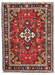  Lillian Alfombra 65X89 Oriental Hecha A Mano Negro/Rojo Oscuro (Lana, Persia/Irán)