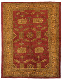 144X183 Alfombra Oriental Overdyed Alfombra Moderna Marrón/Rojo Oscuro (Lana, Persia/Irán)