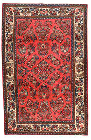  Rudbar Alfombra 129X198 Oriental Hecha A Mano Marrón Oscuro/Rojo Oscuro (Lana, Persia/Irán)