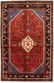 128X198 Alfombra Rudbar Oriental Rojo/Marrón (Lana, Persia/Irán)