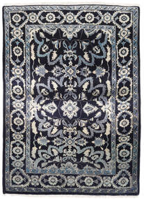  Sarough Alfombra 111X156 Oriental Hecha A Mano Púrpura Oscuro/Gris Claro/Gris Oscuro (Lana, Persia/Irán)