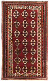 Alfombra Oriental Gashgai Alfombra 146X248 Rojo Oscuro/Marrón (Lana, Persia/Irán)
