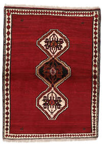  Gashgai Alfombra 115X152 Oriental Hecha A Mano Rojo Oscuro/Negro (Lana, Persia/Irán)